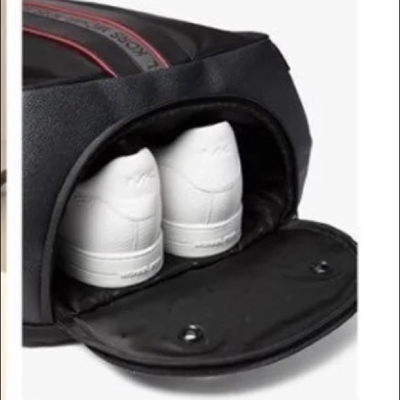 NWT Michael Kors Kent Sports Navy Blue Backpack - Picture 7 of 15